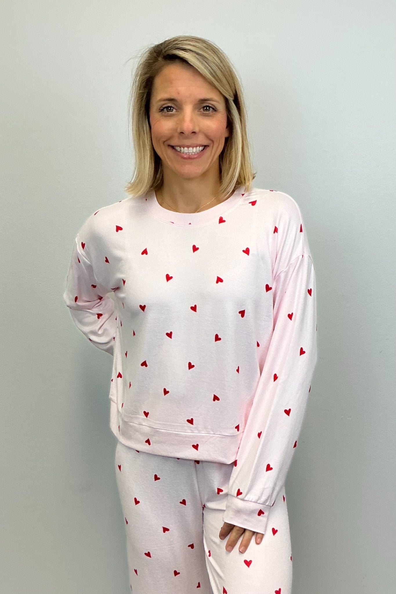 Z Supply Mira Heart LS Top - Z Supply