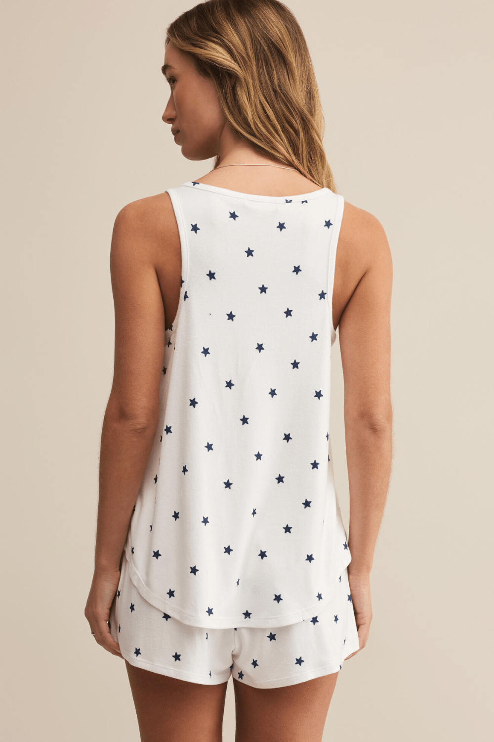 Z Supply This Love Mini Stars Tank - White - Z Supply