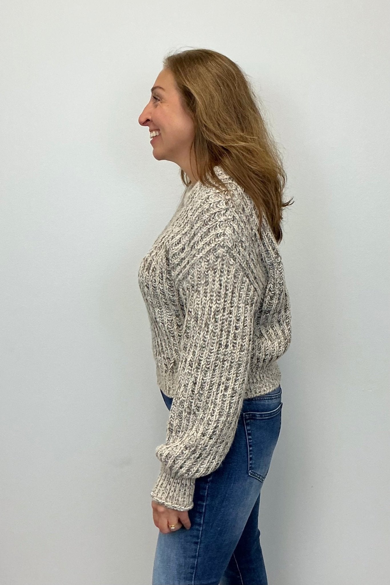 Z Supply Tivoli Sweater - Burnt Ash Heather - Z Supply