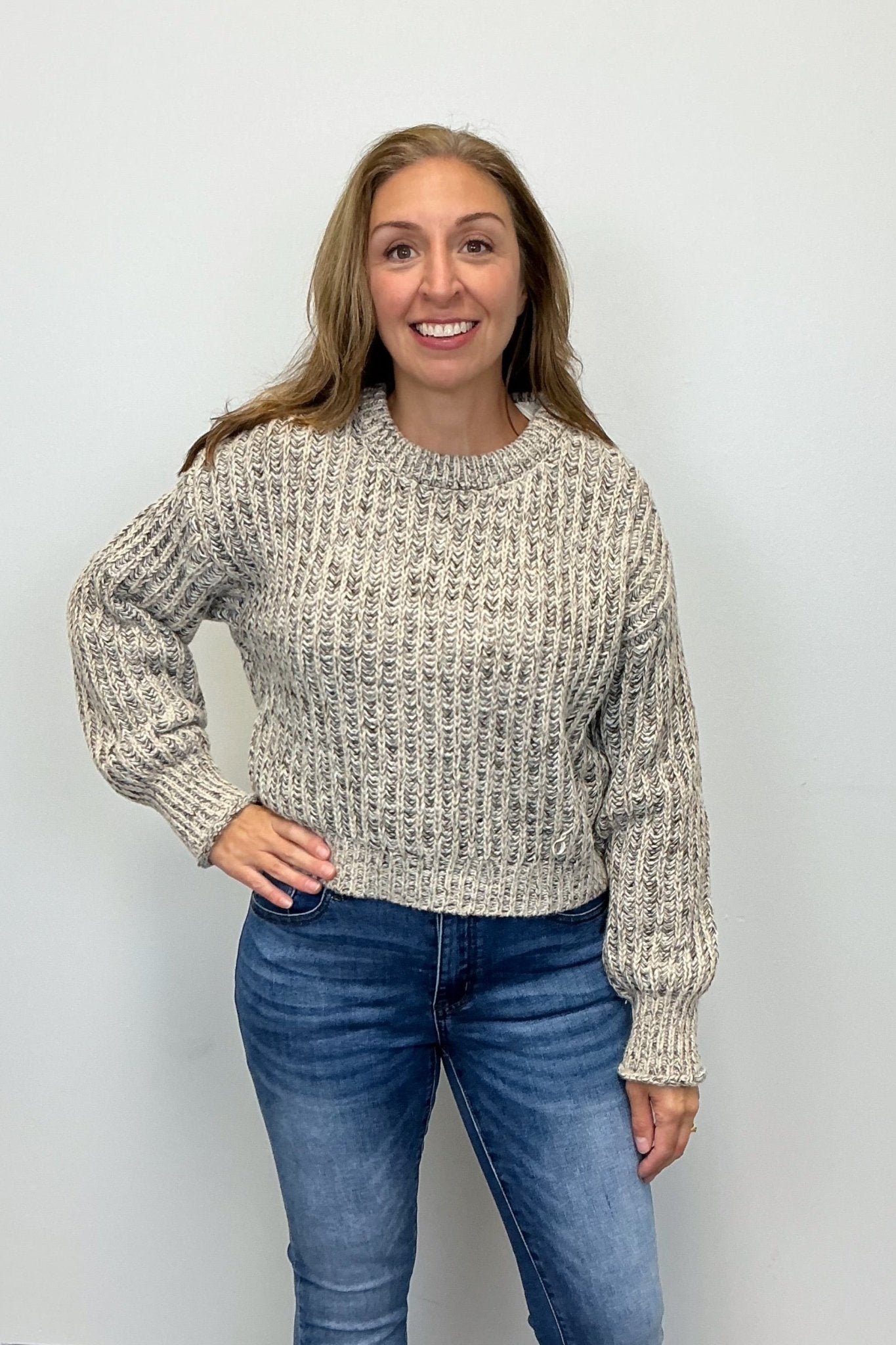 Z Supply Tivoli Sweater - Burnt Ash Heather - Z Supply