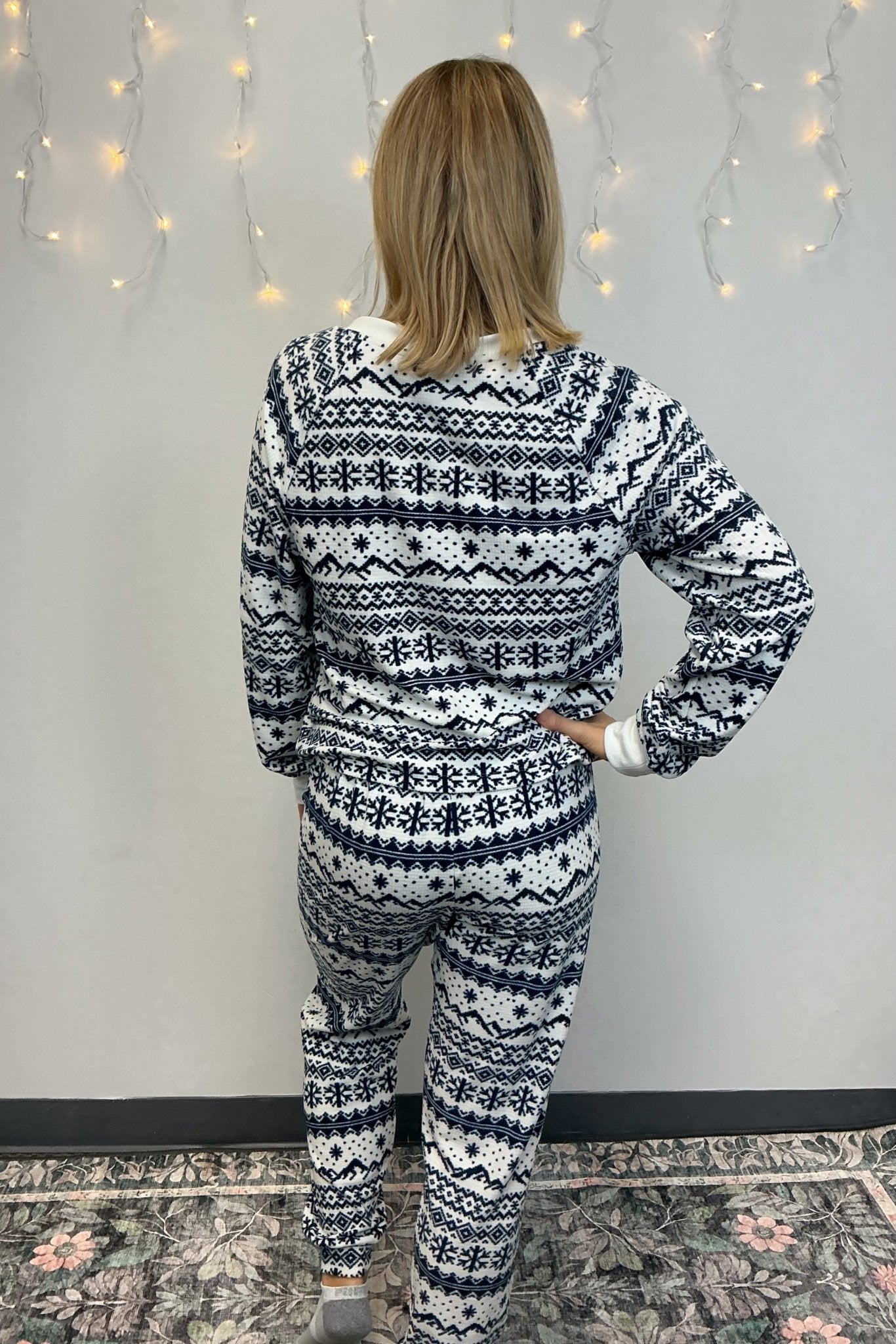 Z Supply Twilight Fairisle Jogger - Z Supply