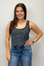 Z Supply Yareli Striped Tank - Eclipse - Z Supply