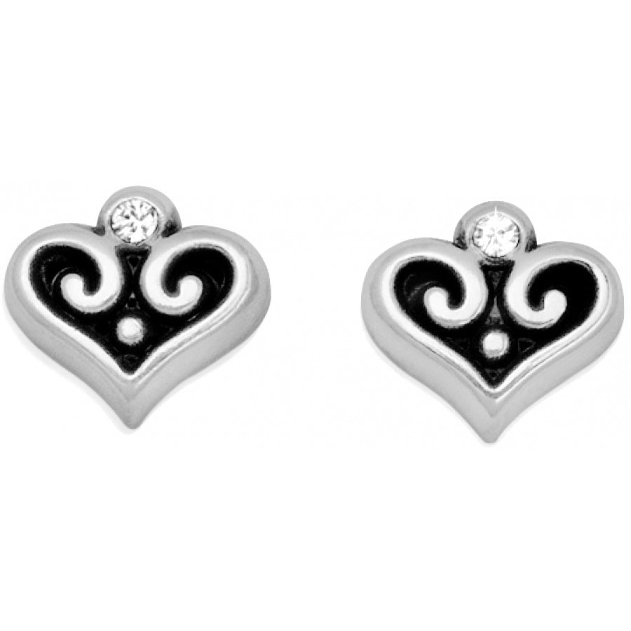 Brighton Alcazar Heart Mini Post Earrings - Brighton