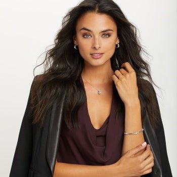 Brighton Infinity Sparkle Hoop Earrings - Brighton