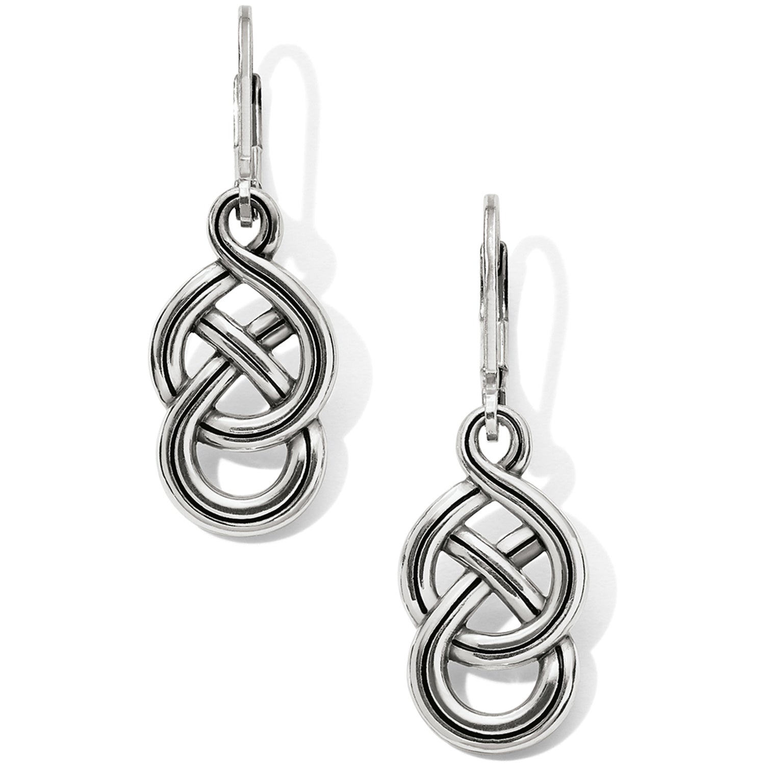 Brighton Interlok Braid Petite Leverback Earrings - Brighton