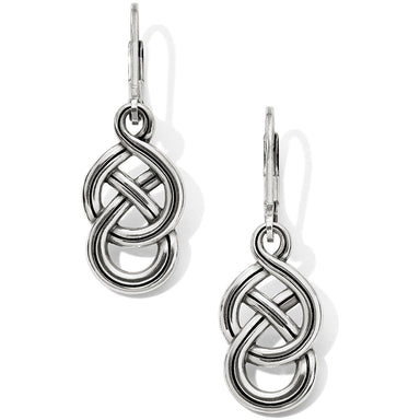Brighton Interlok Braid Petite Leverback Earrings - Brighton