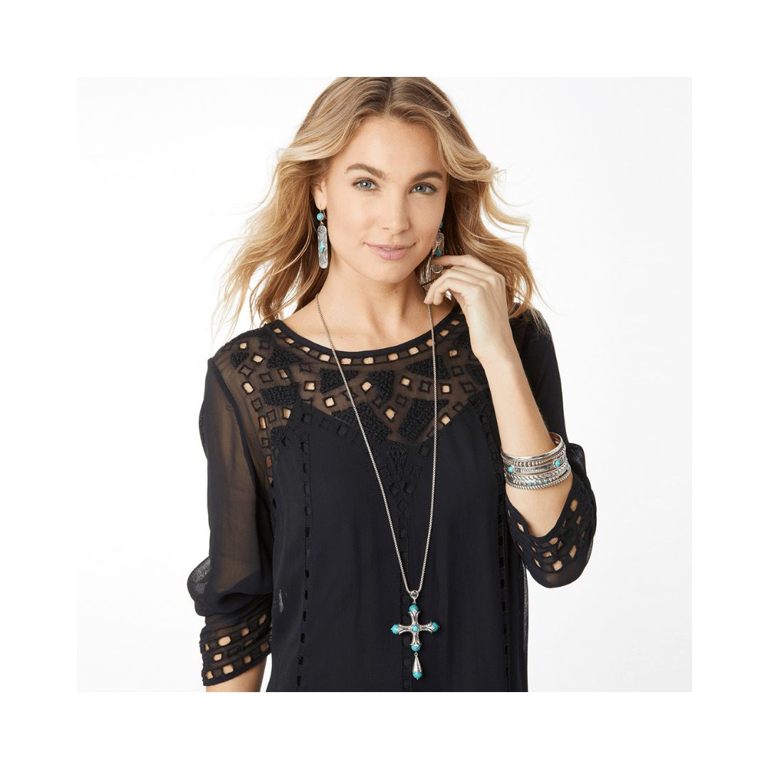 Brighton Southwest Dream Plaza Flat Rope Bangle - Brighton