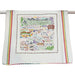 Catstudio Geography Dish Towel - Catstudio Presents