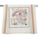 Catstudio Geography Dish Towel - Catstudio Presents