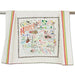 Catstudio Geography Dish Towel - Catstudio Presents