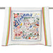 Catstudio Geography Dish Towel - Catstudio Presents
