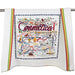 Catstudio Geography Dish Towel - Catstudio Presents