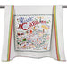 Catstudio Geography Dish Towel - Catstudio Presents