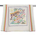 Catstudio Geography Dish Towel - Catstudio Presents