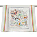 Catstudio Geography Dish Towel - Catstudio Presents