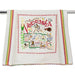 Catstudio Geography Dish Towel - Catstudio Presents