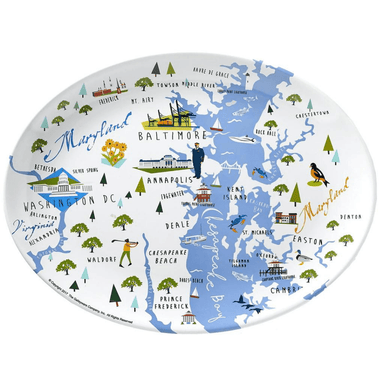 Galleyware Chesapeake Platter - Galleyware
