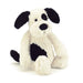 Jellycat Bashful Medium Puppy - Black/Cream - Jellycat