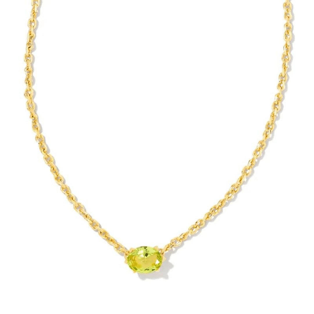 Kendra Scott Cailin Crystal Necklace - Gold - Kendra Scott