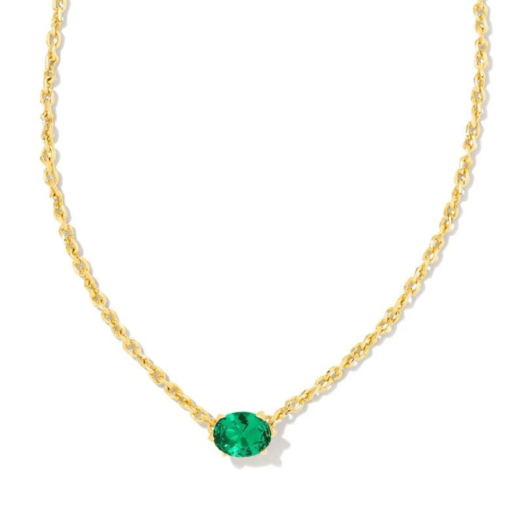 Kendra Scott Cailin Crystal Necklace - Gold - Kendra Scott