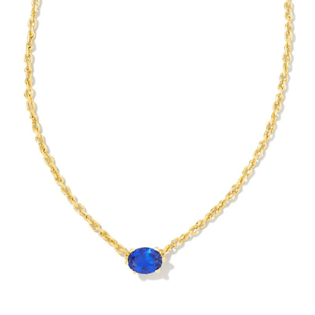 Kendra Scott Cailin Crystal Necklace - Gold - Kendra Scott