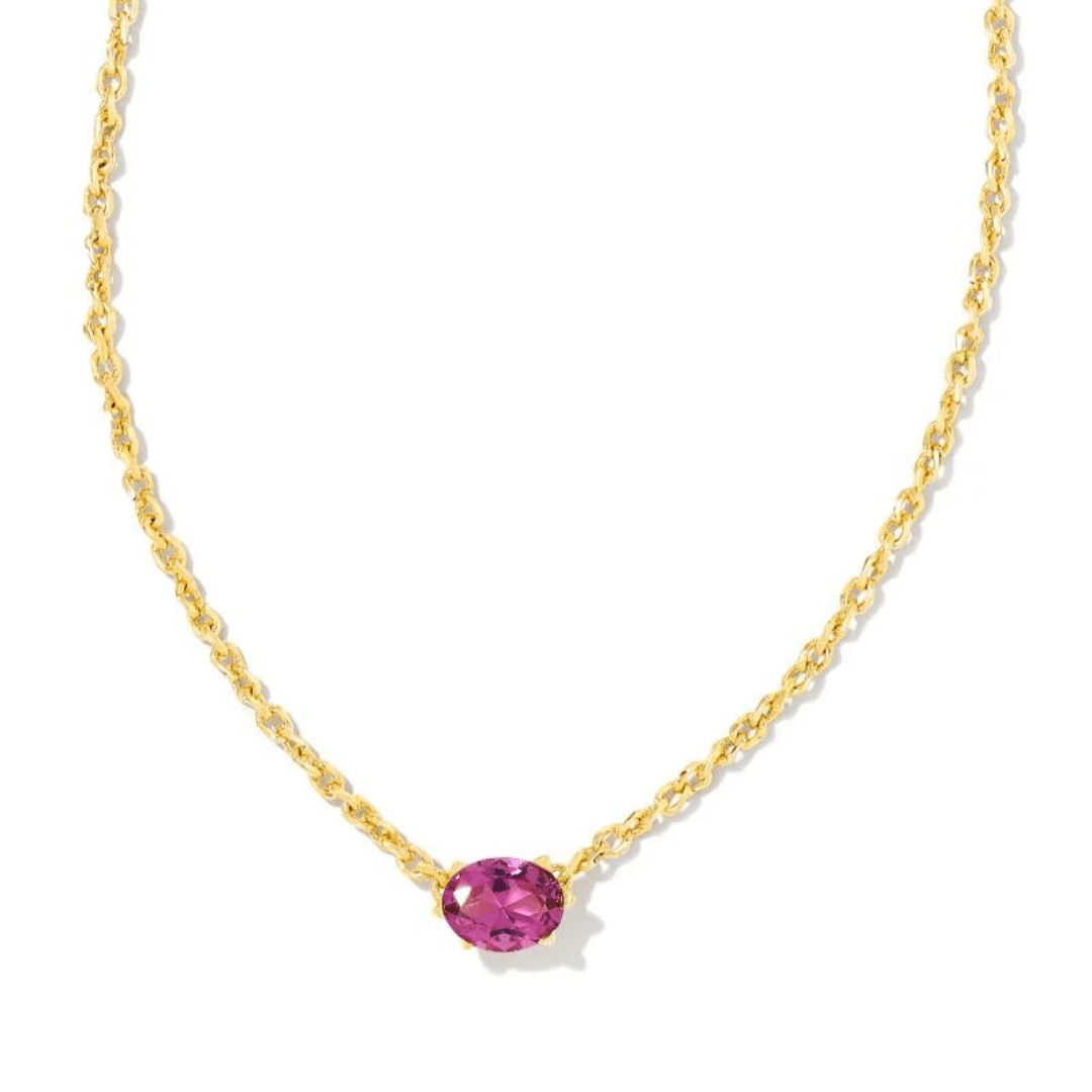 Kendra Scott Cailin Crystal Necklace - Gold - Kendra Scott