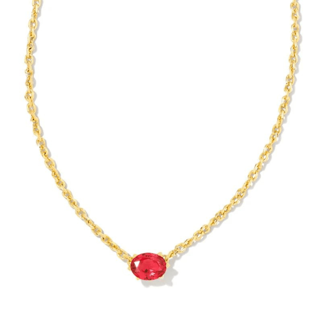 Kendra Scott Cailin Crystal Necklace - Gold - Kendra Scott