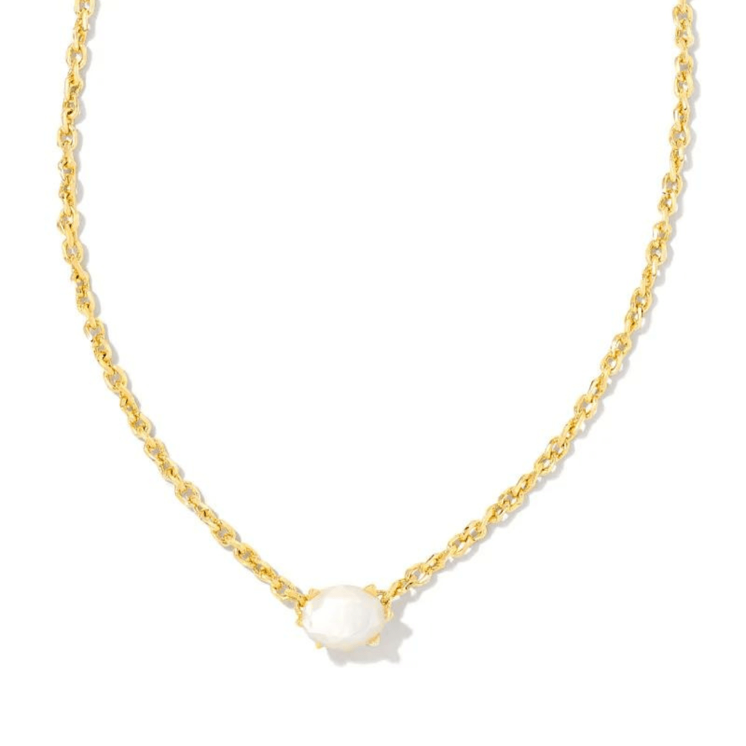 Kendra Scott Cailin Crystal Necklace - Gold - Kendra Scott