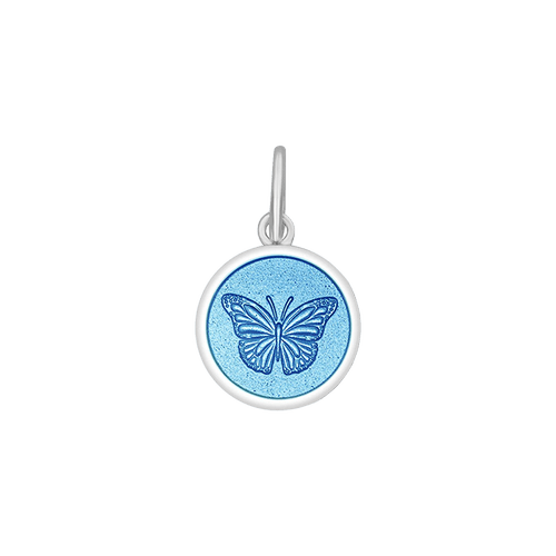 Lola Butterfly Pendant - Light Blue - Lola