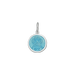 Lola Paw Print Pendant - Light Blue - Lola