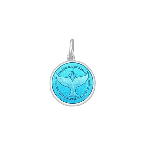 Lola Whale Tail Pendant - Blue Sea - Lola