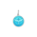 Lola Whale Tail Pendant - Blue Sea - Lola
