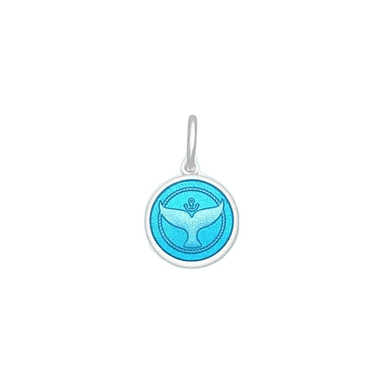 Lola Whale Tail Pendant - Blue Sea - Lola