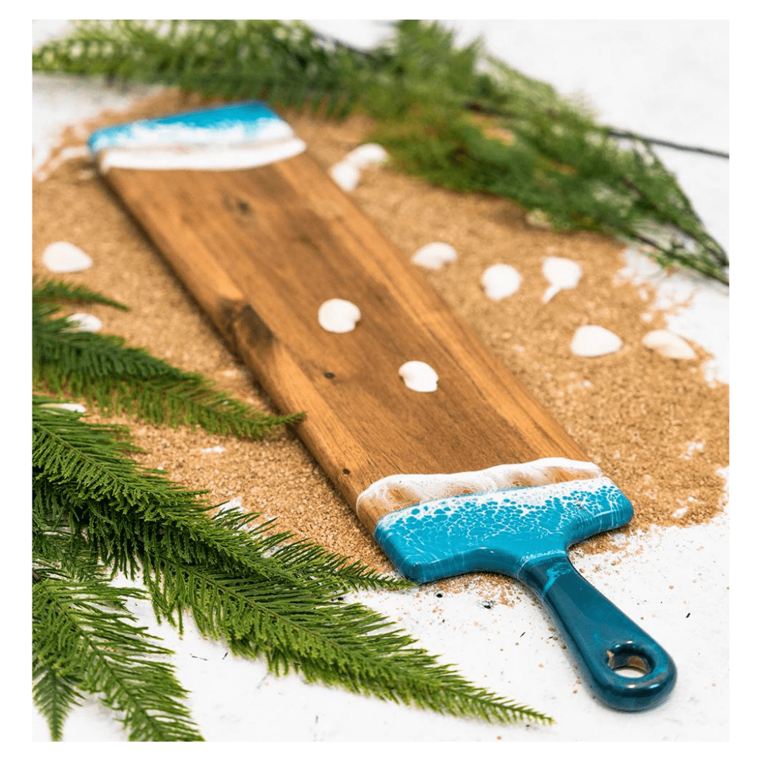 Lynn & Liana Acacia 5x24" Baguette Board - Lynn & Liana