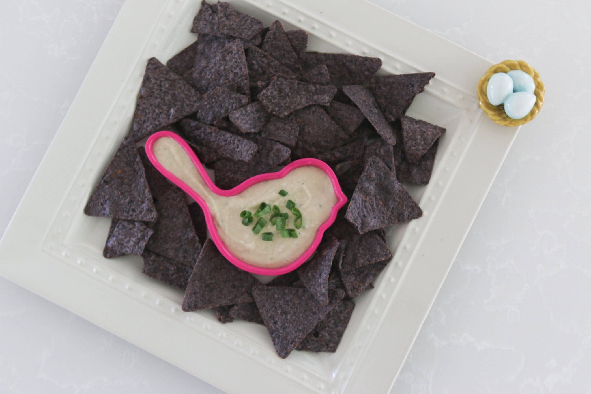 Nora Fleming Pink Birdie Dish - Nora Fleming