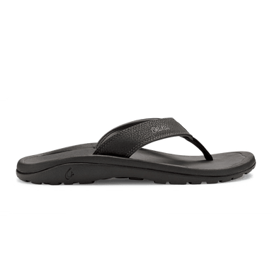 Olukai Ohana Flip Flops - Black/Dark Shadow - Olukai