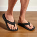Olukai Ohana Flip Flops - Black/Dark Shadow - Olukai