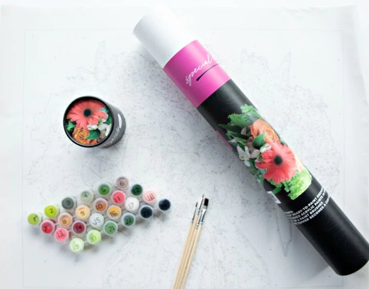 Pink Picasso Paint By Number - Pink Picasso