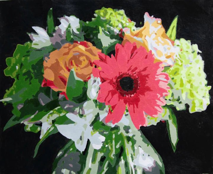 Pink Picasso Paint By Number - Pink Picasso