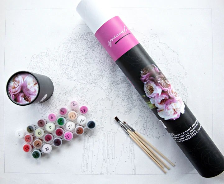 Pink Picasso Paint By Number - Pink Picasso