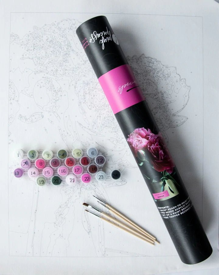 Pink Picasso Paint By Number - Pink Picasso