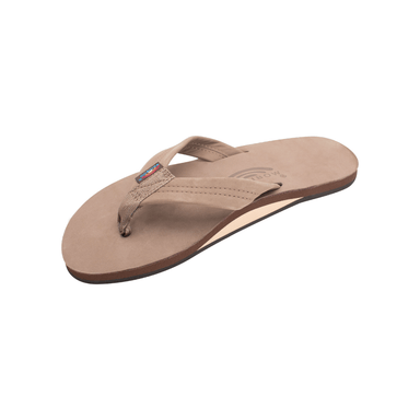 Rainbow Mens Premier Dark Brown Flip Flops - Rainbow