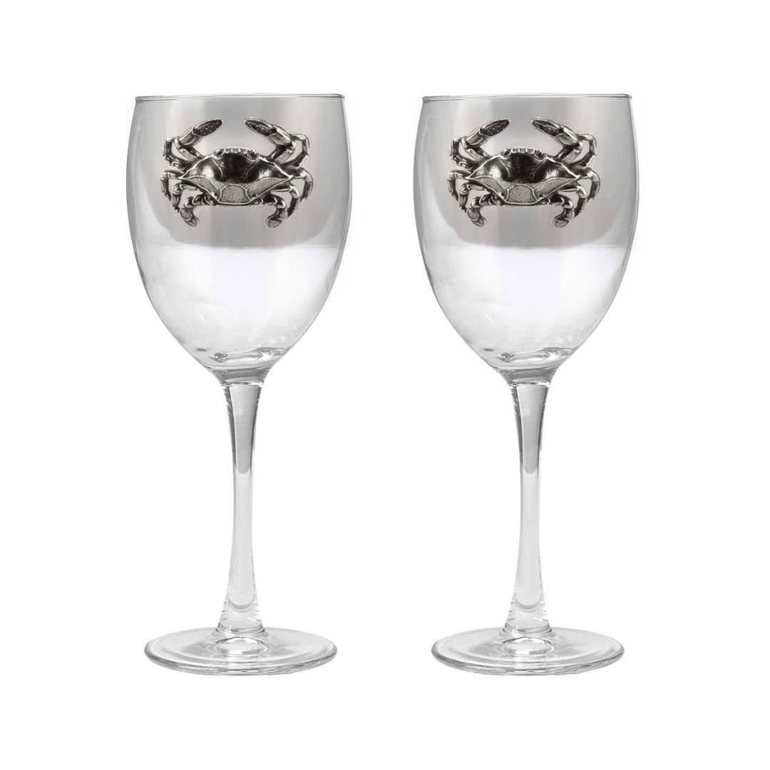 Salisbury Home Collection Crab Wine Glass - Salisbury Home Collection