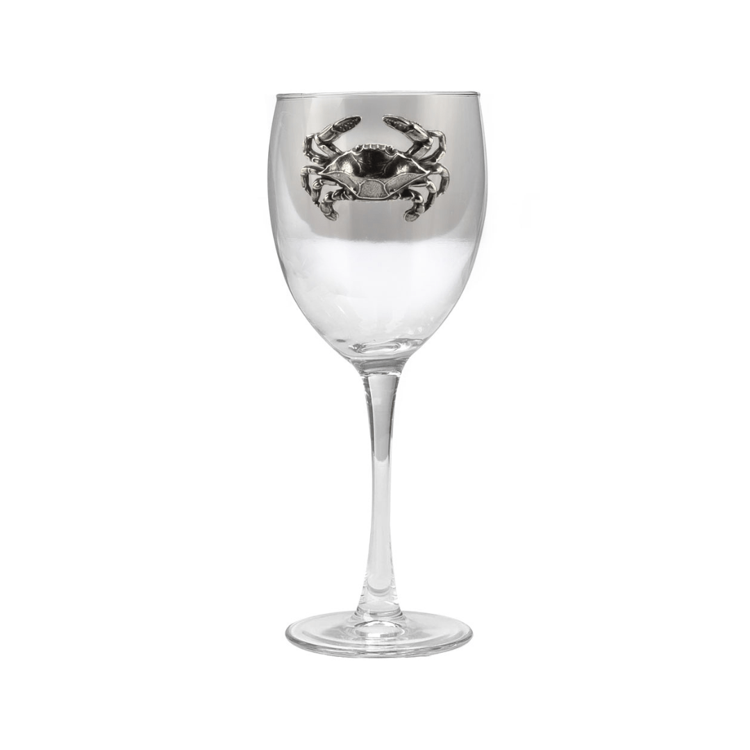 Salisbury Home Collection Crab Wine Glass - Salisbury Home Collection