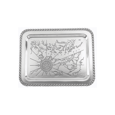 Salisbury Home Collection Latitudes Tray - Salisbury Home Collection