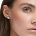 Swarovski Attract Square Cut Earrings - Rhodium - Swarovski